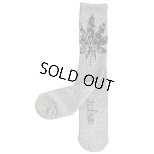 画像2: 【CROOKS&CASTLES】 PAISLEAF SOCKS (2)