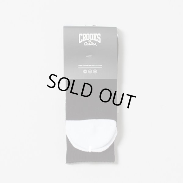 画像5: 【CROOKS&CASTLES】 CHAIN C CASTLE SOCKS (5)