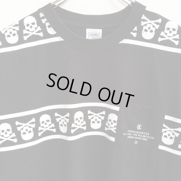 画像3: 【CROOKS&CASTLES】 SKULL SQUADRON POCKET TEE (3)