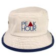 画像2: 【PEAK▲HOUR】 PE▲K HOUR 2TONE BUCKET HAT (BEIGE×NAVY) (2)