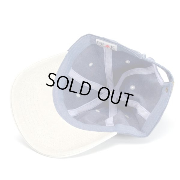 画像4: 【PEAK▲HOUR】 PE▲K HOUR 6 PANEL CAP (NAVY×SAND) (4)