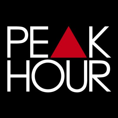 画像2: 【PEAK▲HOUR】 PE▲K HOUR TEE (BLK)