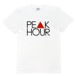 画像1: 【PEAK▲HOUR】 PE▲K HOUR TEE (WHT) (1)