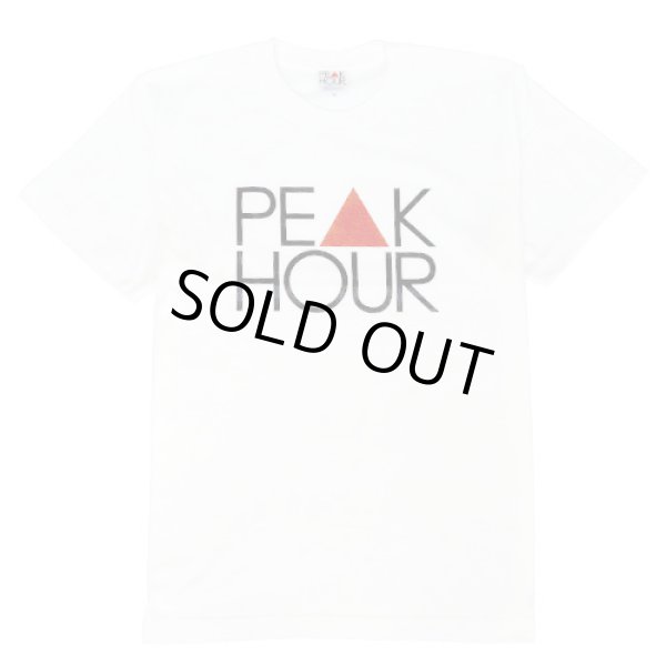 画像1: 【PEAK▲HOUR】 PE▲K HOUR TEE (WHT) (1)