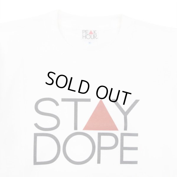 画像2: 【PEAK▲HOUR】 ST▲Y DOPE TEE (WHT) (2)