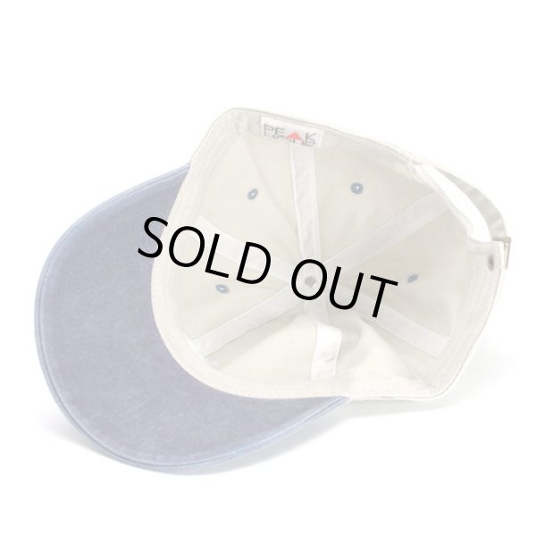 画像4: 【PEAK▲HOUR】 PE▲K HOUR 6 PANEL CAP (SAND×NAVY) (4)