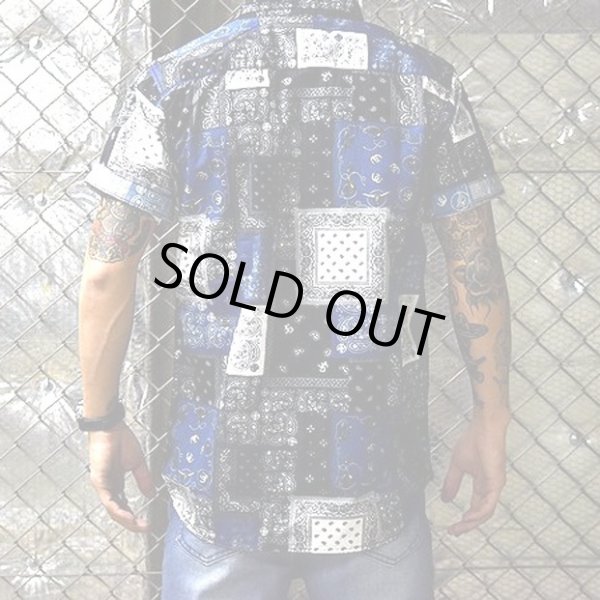 画像3: 【FLIP THE SCRIPT】 P.BANDANA SHORTSLEEVE SHIRT  (3)