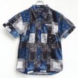 画像1: 【FLIP THE SCRIPT】 P.BANDANA SHORTSLEEVE SHIRT  (1)