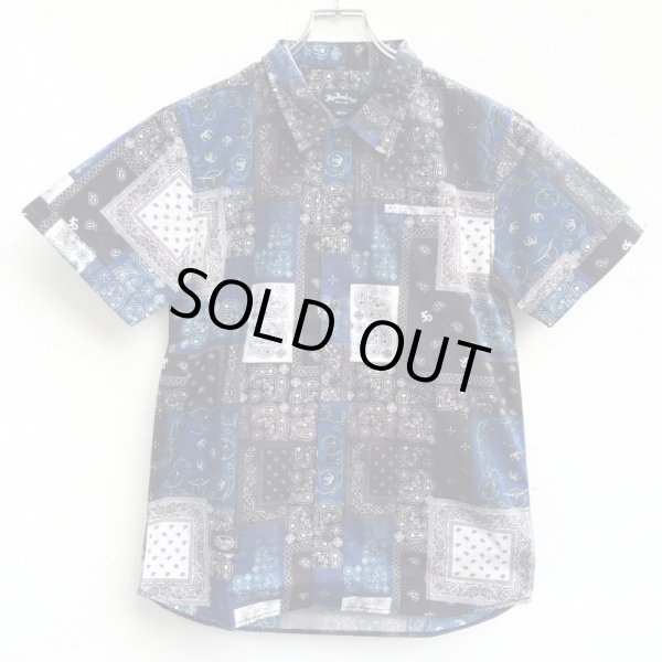 画像1: 【FLIP THE SCRIPT】 P.BANDANA SHORTSLEEVE SHIRT  (1)