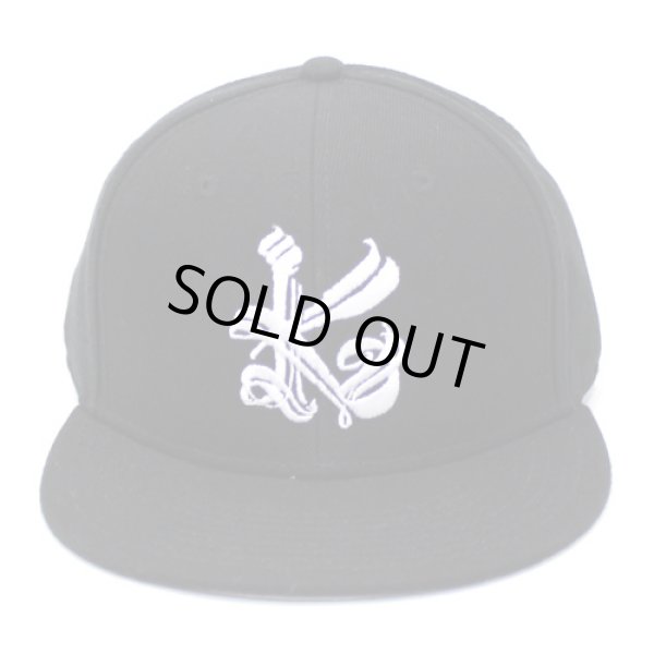 画像2: 【KAZE】 CHAZxKAZEMAGAZINE / INITIAL SNAPBACK CAP (2)