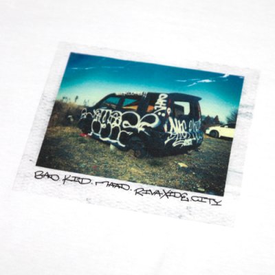 画像2: 【RIVAXIDE】 MAAD RIVAXIDE CITY PHOTO TEE (WHT)