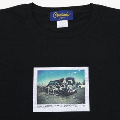 画像1: 【RIVAXIDE】 MAAD RIVAXIDE CITY PHOTO TEE (BLK)