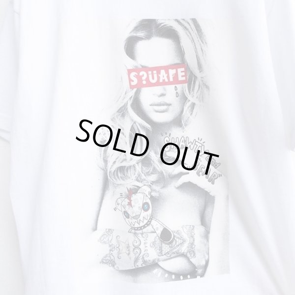 画像2: 【SQUARE】 SHAWTY&BEAR TEE (WHT) (2)