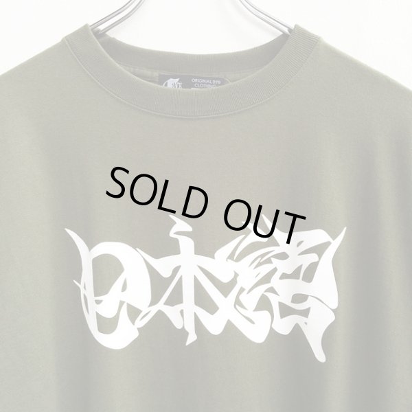 画像3: 【CRACKLIMB】 日本語 TEE (D.GRN) (3)