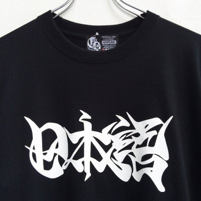 画像1: 【CRACKLIMB】 日本語 TEE (BLK)