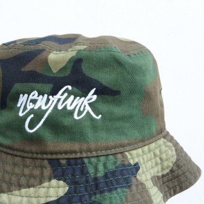 画像1: 【CRACKLIMB】 NEWFUNK BUCKET HAT (CAMO)