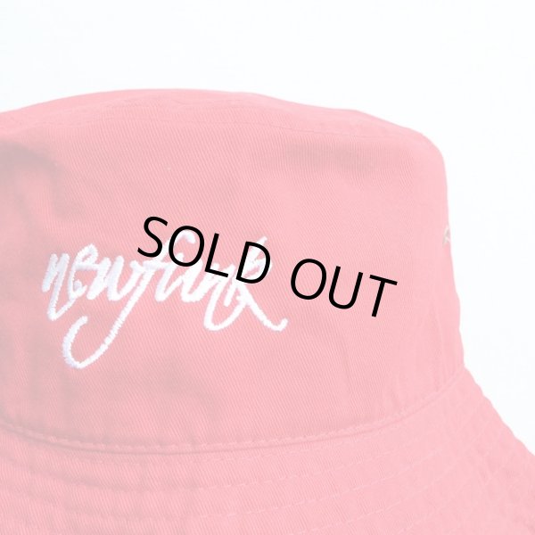 画像2: 【CRACKLIMB】 NEWFUNK BUCKET HAT (RED) (2)