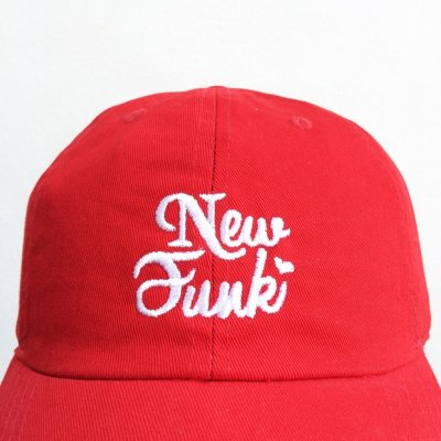 画像1: 【CRACKLIMB】 HEART NF 6 PANEL CAP (RED)