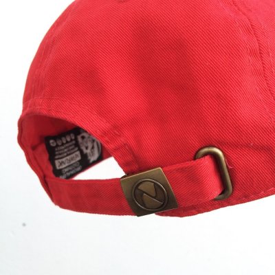 画像2: 【CRACKLIMB】 HEART NF 6 PANEL CAP (RED)