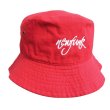 画像1: 【CRACKLIMB】 NEWFUNK BUCKET HAT (RED) (1)