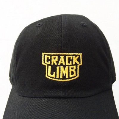 画像1: 【CRACKLIMB】 GZ.CRACK 6 PANEL CAP (BLK)