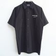 画像1: 【CRACKLIMB】 FLAG WORK SHIRT (BLK) (1)