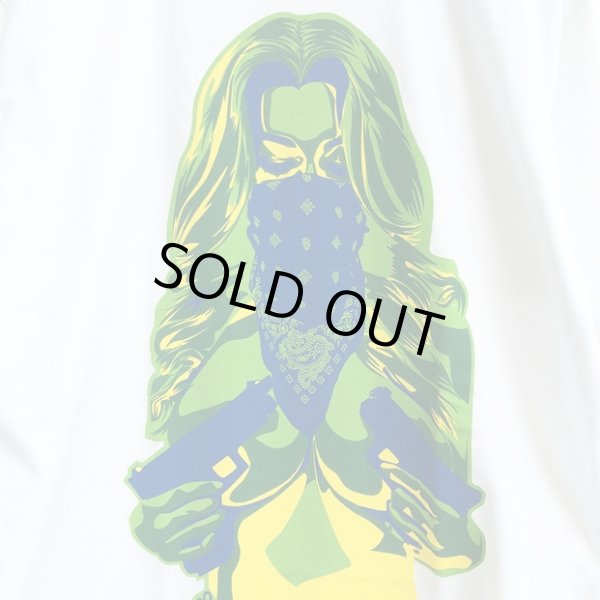 画像2: 【CROOKS&CASTLES】 PISTOLA TEE (WHT) (2)