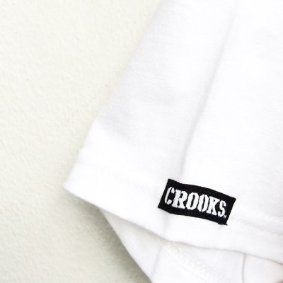 画像2: 【CROOKS&CASTLES】 TRIBUTE TEE (WHT)