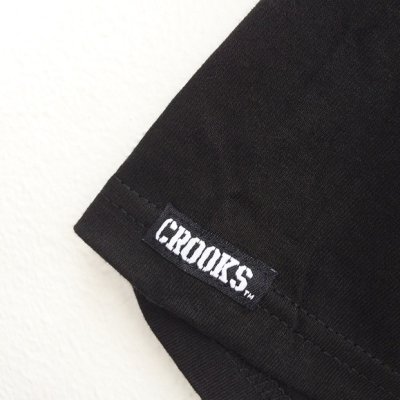 画像2: 【CROOKS&CASTLES】 TRIBUTE TEE (BLK)