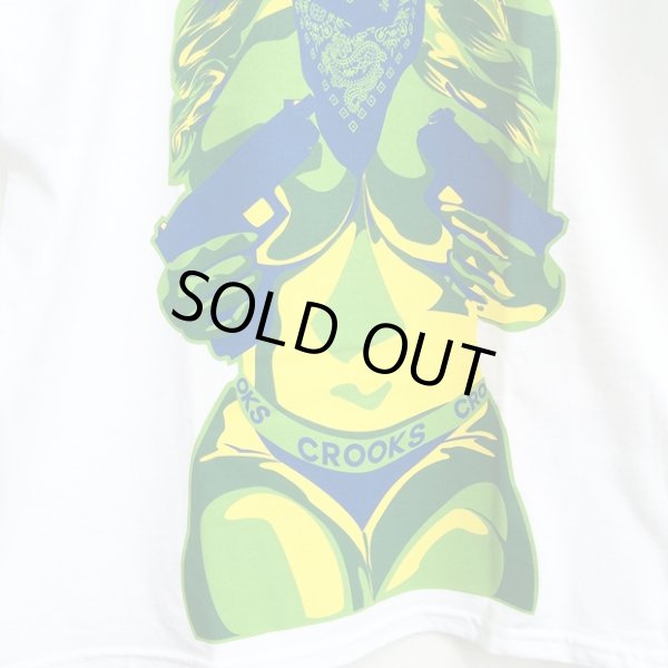 画像3: 【CROOKS&CASTLES】 PISTOLA TEE (WHT) (3)