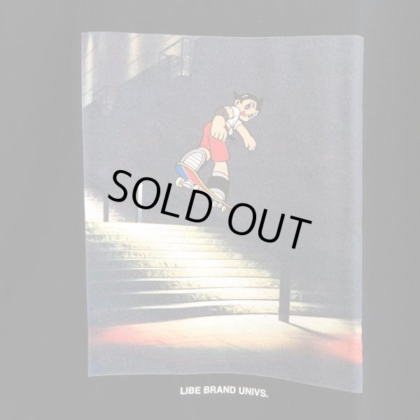 画像2: 【LIBE BRAND】 ATOM B/L LIP TEE (BLK) (2)