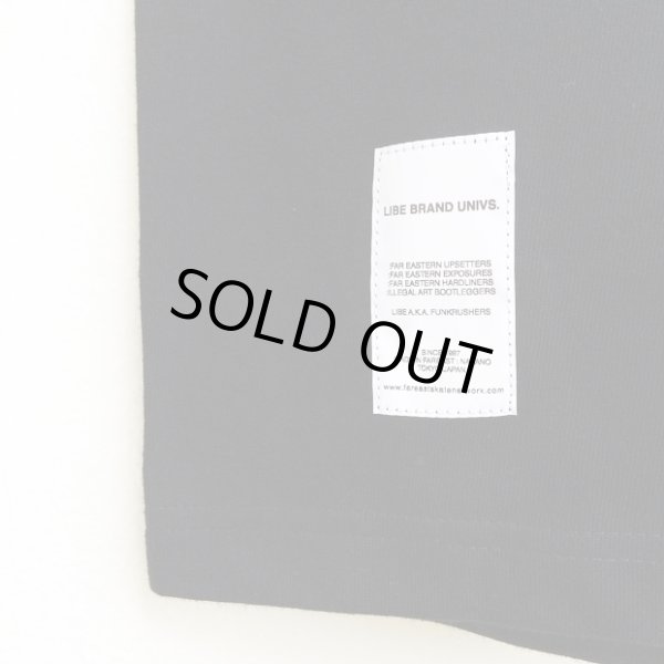 画像3: 【LIBE BRAND】 ATOM B/L LIP TEE (BLK) (3)