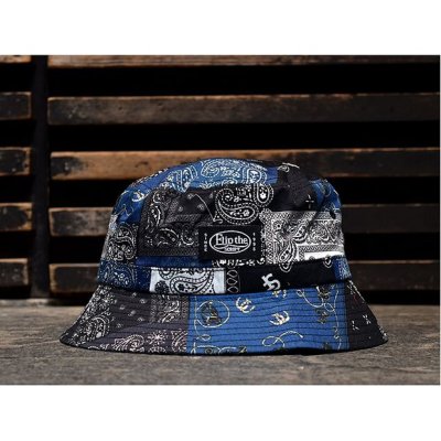 画像1: 【FLIP THE SCRIPT】 P.BANDANA BUCKET HAT