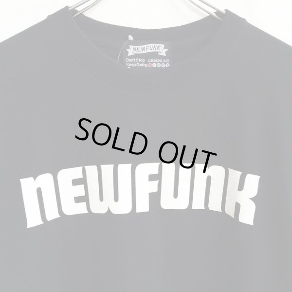画像3: 【CRACKLIMB】 NEWFUNK TEE (BLK) (3)