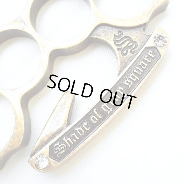 画像2: 【SQUARE】 KNUCKLE KEYHOLDER (GOLD) (2)