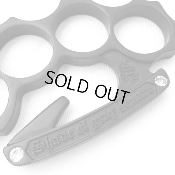 画像2: 【SQUARE】 KNUCKLE KEYHOLDER (M.BLK) (2)