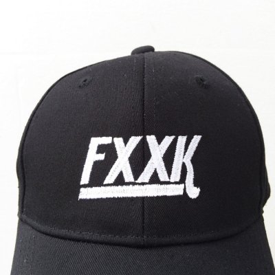 画像1: 【CRACKLIMB】 FXXK CAP (BLK)