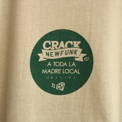 画像2: 【CRACKLIMB】 FLAG TEE (KHAKI)