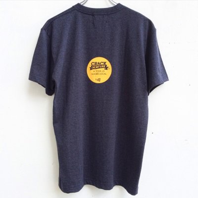 画像1: 【CRACKLIMB】 FLAG TEE (NYV)