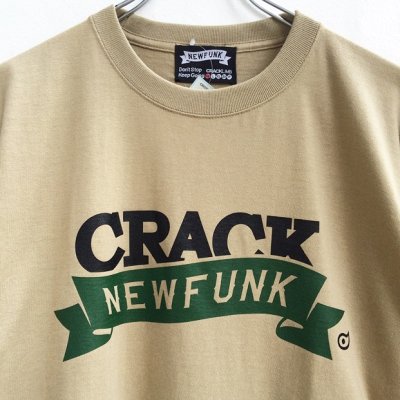 画像3: 【CRACKLIMB】 FLAG TEE (KHAKI)