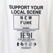 画像4: 【NEWFUNK × LIBE BRAND】 UPSIDE DOWN BIG LOGO TEE (WHT) (4)