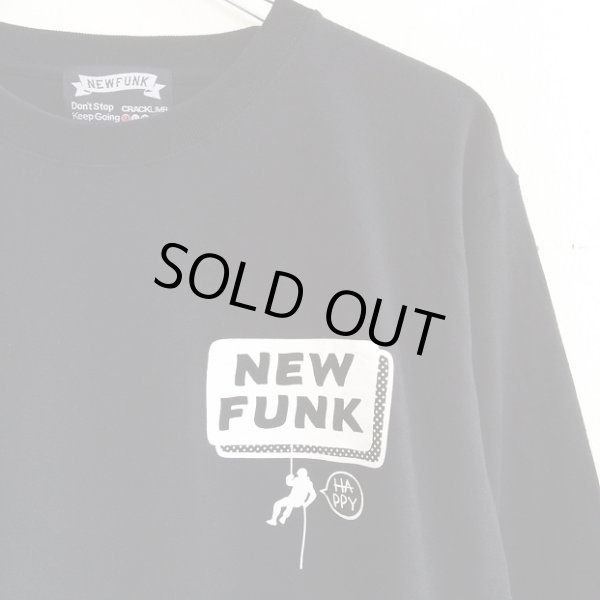 画像3: 【CRACKLIMB】 FLY UP LONG TEE (BLK) (3)