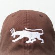 画像2: 【CRACKLIMB】 BLACK PANTHER 6 PANEL CAP (BROWN) (2)