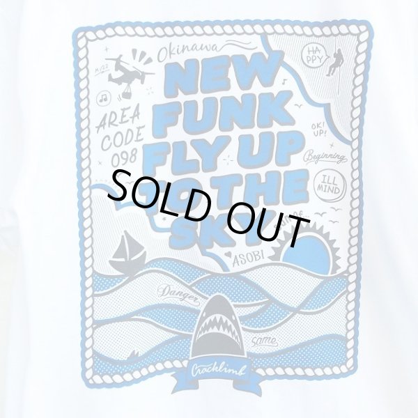 画像4: 【CRACKLIMB】 FLY UP TEE (WHITE) (4)