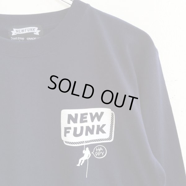 画像3: 【CRACKLIMB】 FLY UP LONG TEE (AVY) (3)