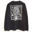 画像2: 【CRACKLIMB】 FLY UP LONG TEE (BLK) (2)