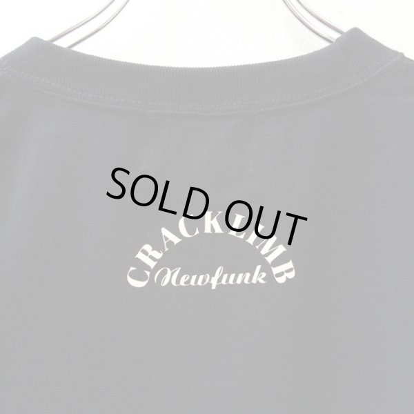 画像4: 【CRACKLIMB】 ILL MIND TEE (BLACK) (4)