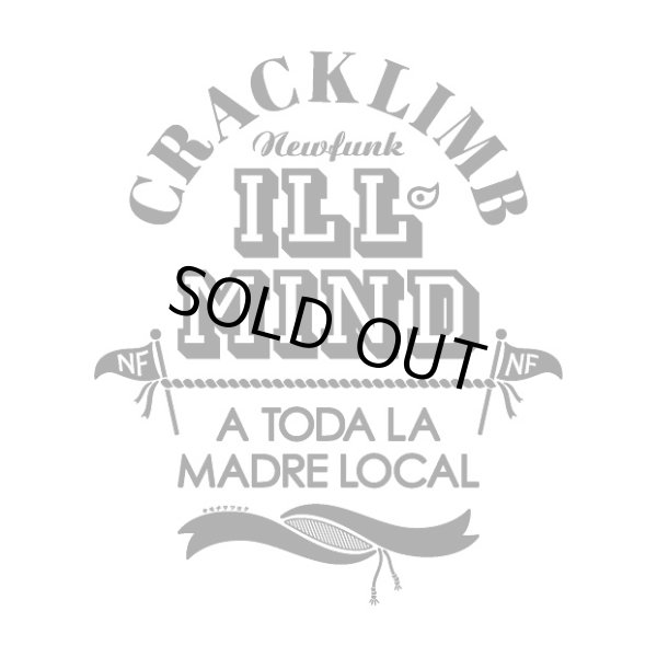 画像6: 【CRACKLIMB】 ILL MIND TEE (WHITE) (6)