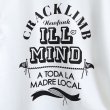 画像3: 【CRACKLIMB】 ILL MIND TEE (WHITE) (3)