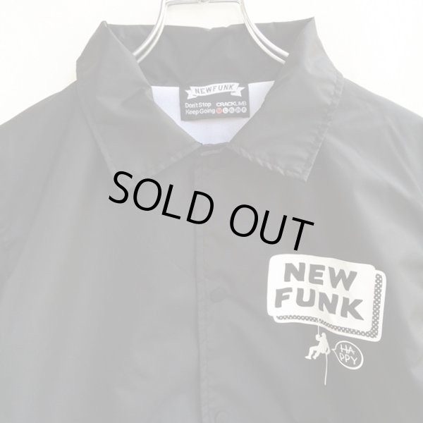 画像3: 【CRACKLIMB】 FLY UP NYLON JACKET (BLACK) (3)